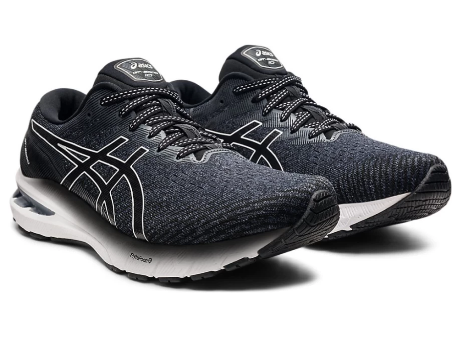 ASICS GT-2000 10 EXTRA WIDE Running Shoes for Men - Black/White