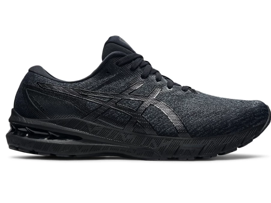 ASICS GT-2000 10 Running Shoes for Men - Black/Black - Stability & Cushioning