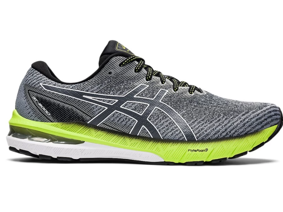 ASICS GT-2000 10 Running Shoes for Men - Carrier Grey/White - Stability & Cushion