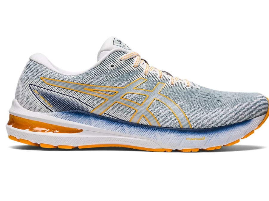 ASICS GT-2000 10 Running Shoes for Men - Light Steel/Amber