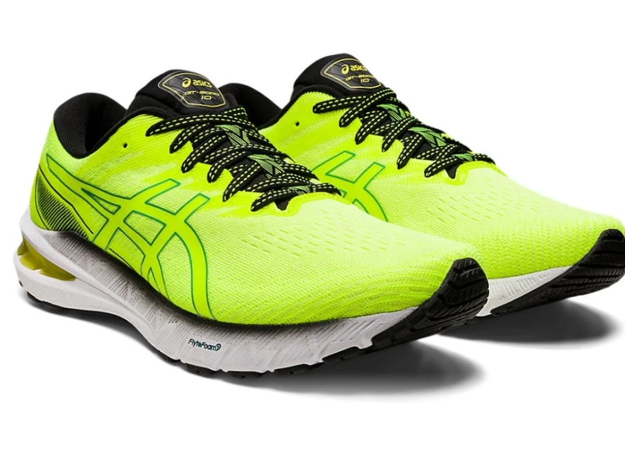 ASICS GT-2000 10 Running Shoes for Men - Huddle Yellow/Velvet Pine