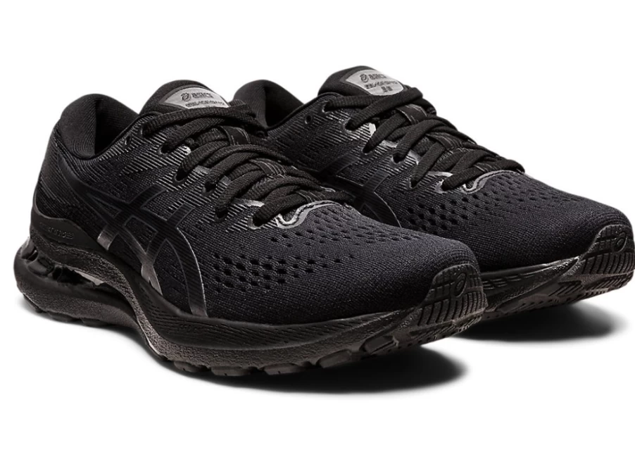 ASICS GEL-KAYANO 28 (2E) Running Shoes for Men - Black/Graphite Grey
