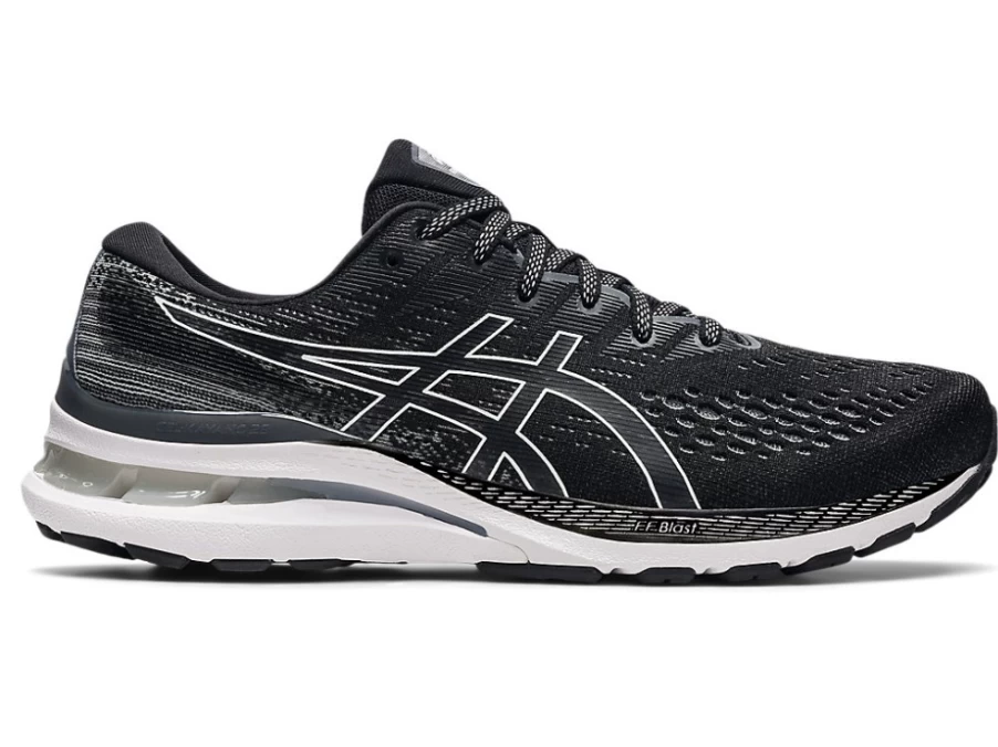 ASICS GEL-KAYANO 28 (2E) Running Shoes for Men - Black/White