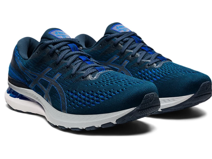 ASICS GEL-KAYANO 28 Men's Running Shoes - French Blue/Electric Blue
