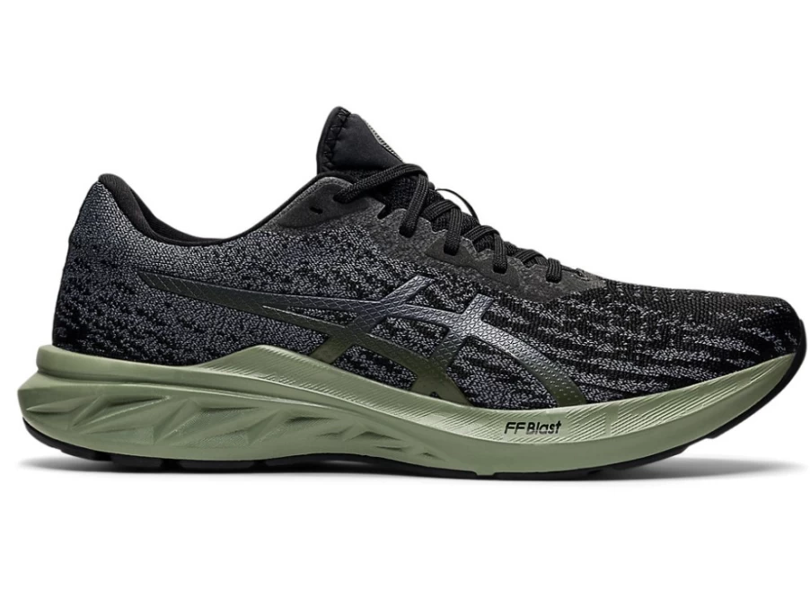 ASICS Men's DYNABLAST 2 Running Shoes - Black/Carrier Grey