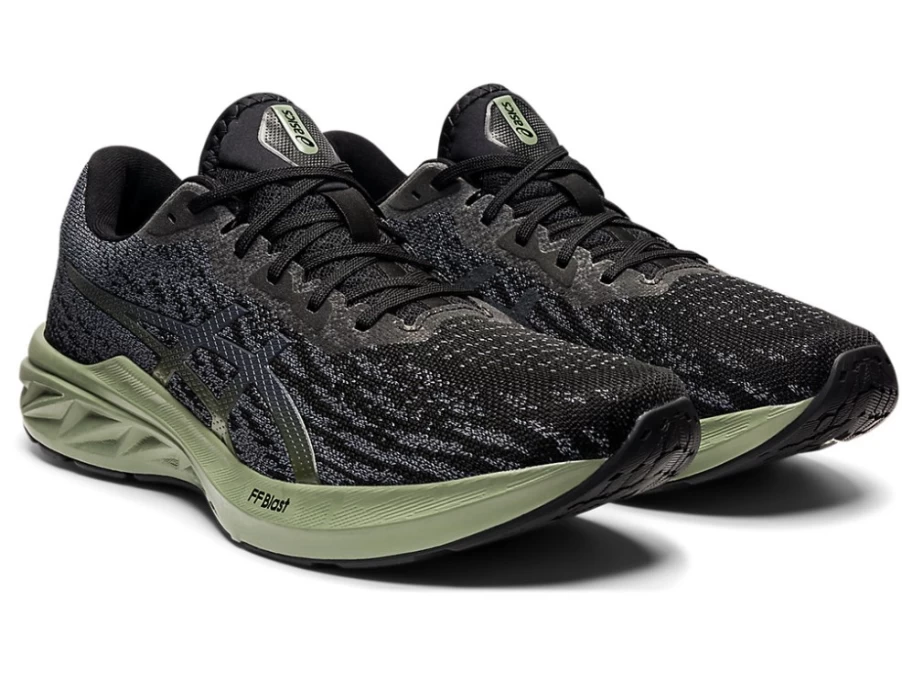 ASICS Men's DYNABLAST 2 Running Shoes - Black/Carrier Grey