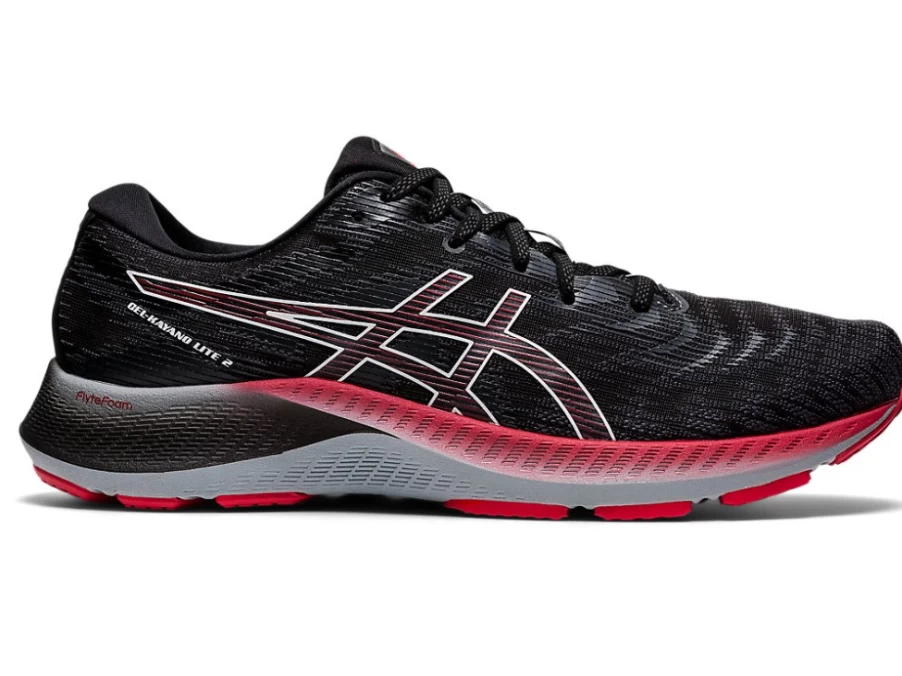 ASICS GEL-KAYANO LITE 2 Men's Running Shoes - Black/White