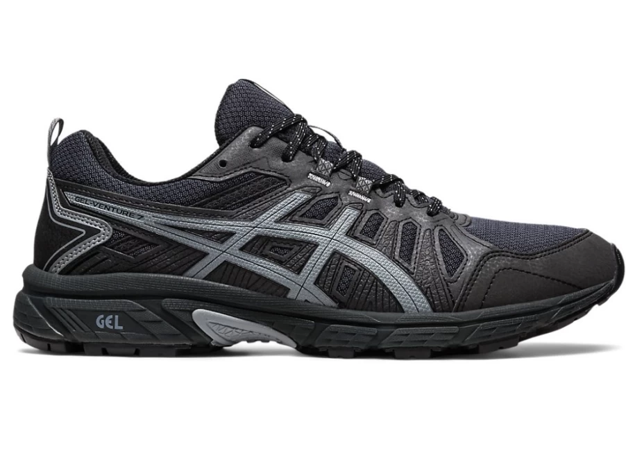 ASICS Men's GEL-VENTURE 7 Running Shoes - Graphite Grey/Sheet Rock