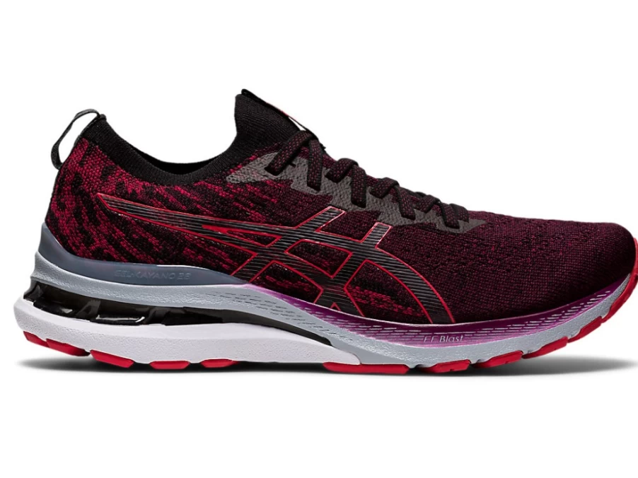 ASICS GEL-KAYANO 28 MK Men's Running Shoes - Deep Mars/Electric Red