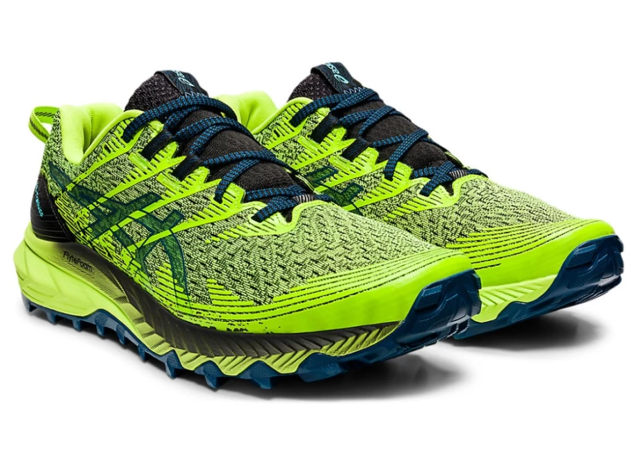 ASICS GEL-TRABUCO 10 Men's Trail Running Shoes - Hazard Green/Black