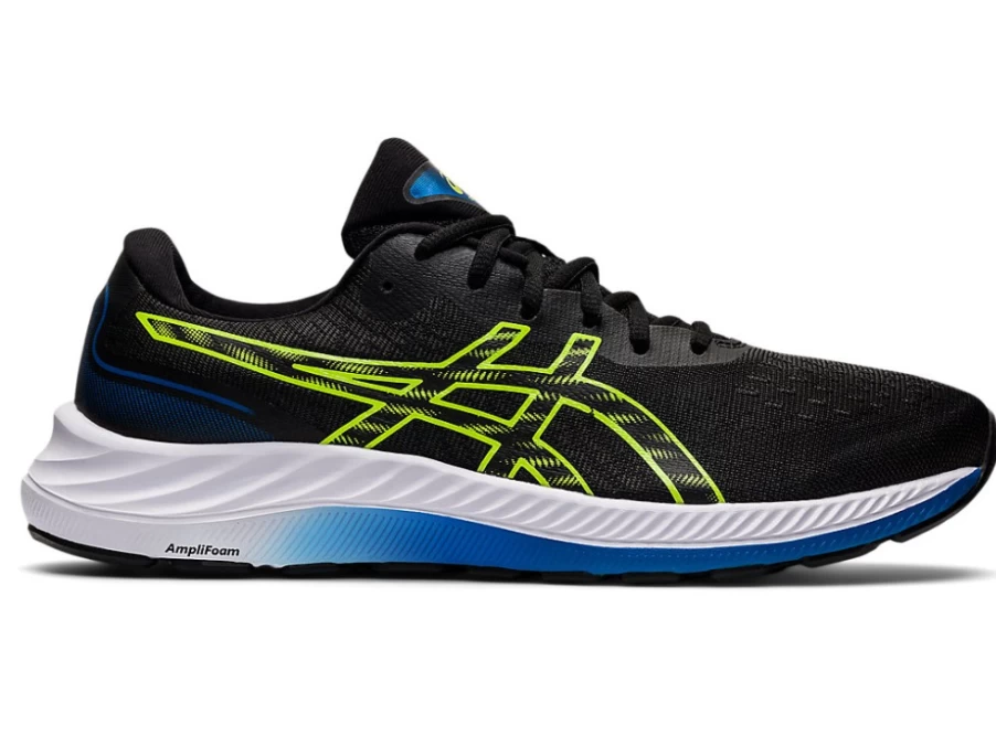 ASICS GEL-EXCITE 9 Men's Running Shoes - Black/Hazard Green