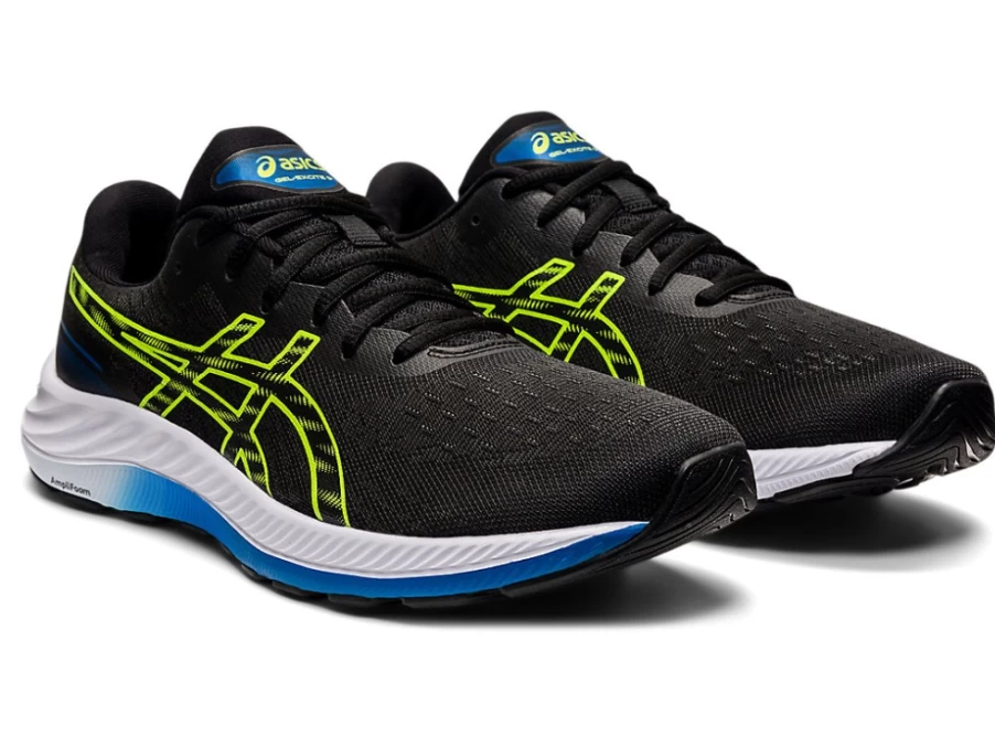 ASICS GEL-EXCITE 9 Men's Running Shoes - Black/Hazard Green