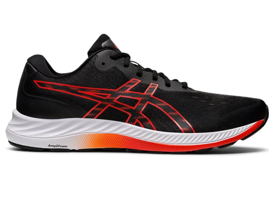 ASICS GEL-EXCITE 9 Men's Running Shoes - Black/Cherry Tomato