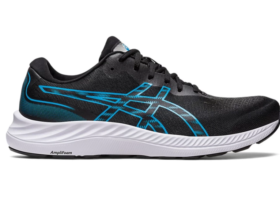 ASICS GEL-EXCITE 9 Men's Running Shoes - Black/Island Blue