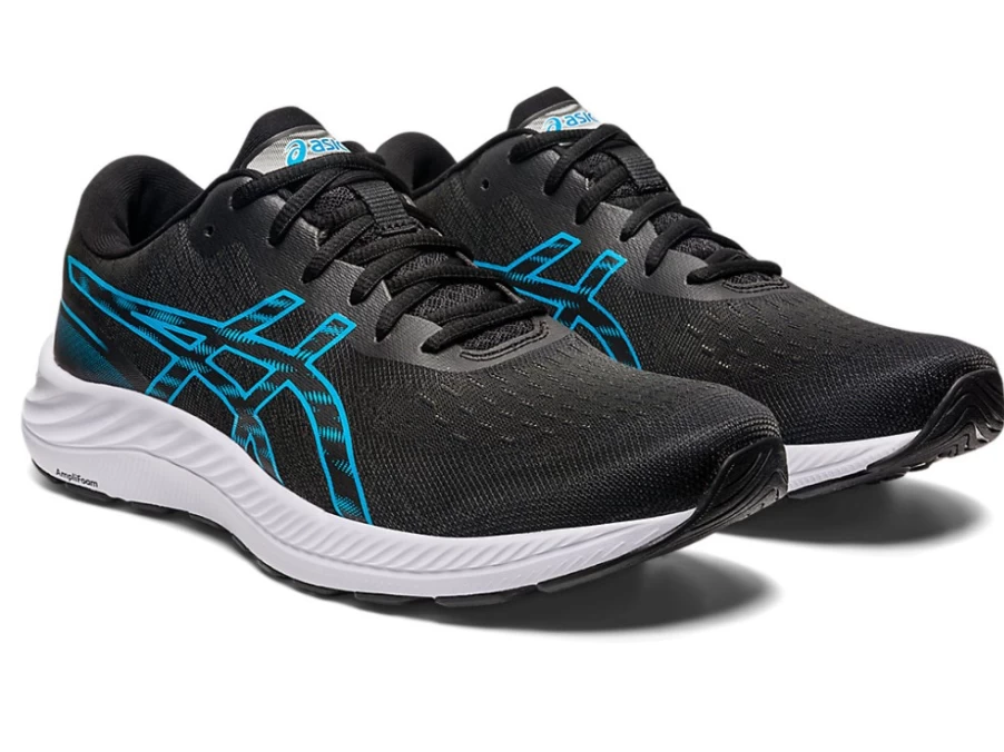 ASICS GEL-EXCITE 9 Men's Running Shoes - Black/Island Blue