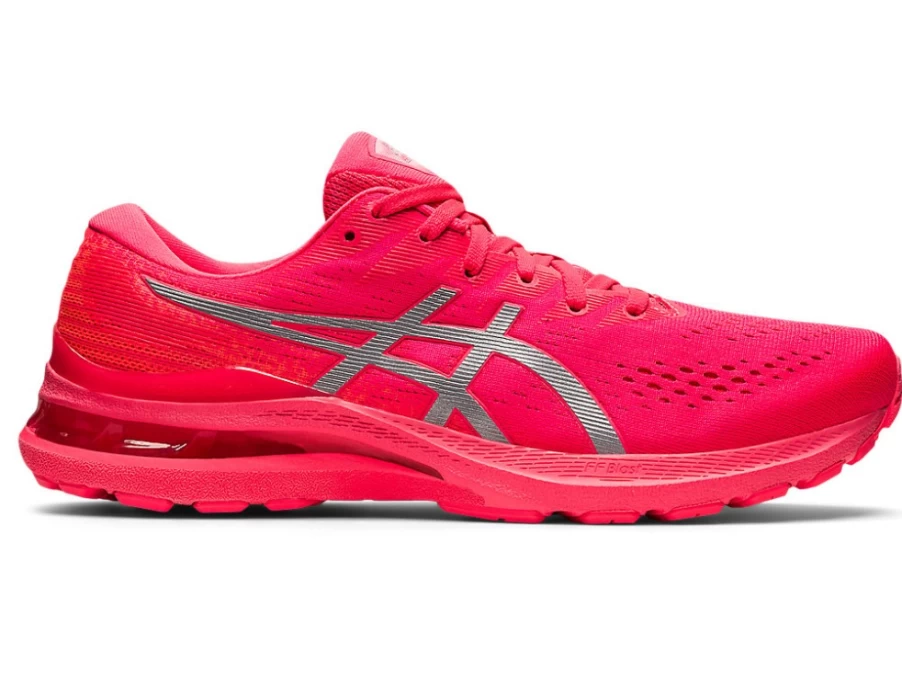 ASICS GEL-KAYANO 28 Lite-Show Men's Running Shoes - Lite Show/Flash Red