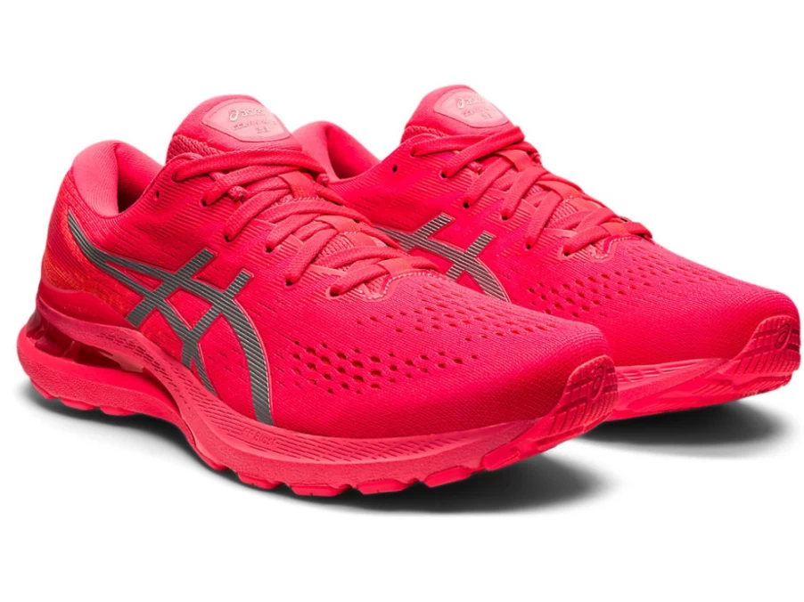 ASICS GEL-KAYANO 28 Lite-Show Men's Running Shoes - Lite Show/Flash Red