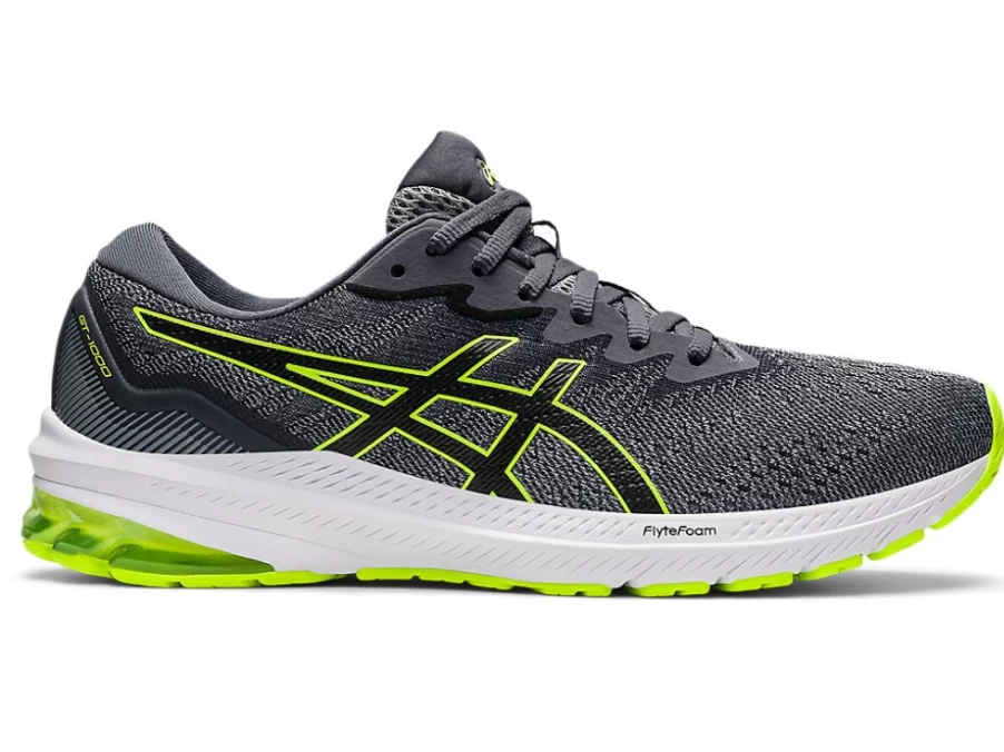 ASICS GT-1000 11 Running Shoes for Men - Sheet Rock/Black