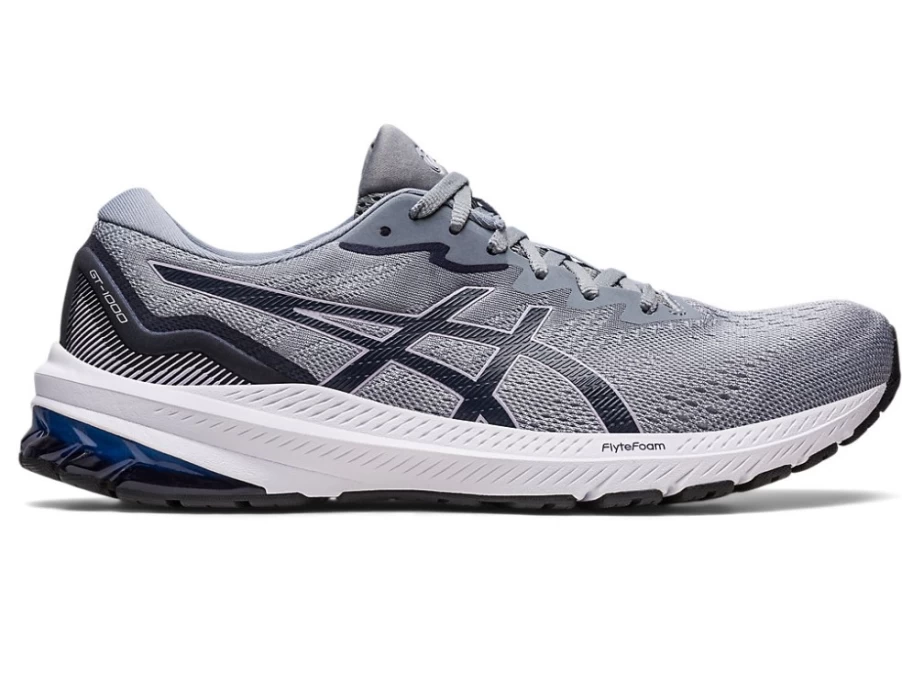 ASICS GT-1000 11 Running Shoes for Men - Piedmont Grey/Midnight