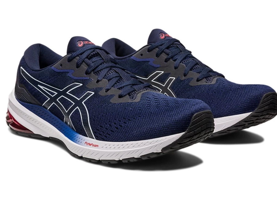 ASICS GT-1000 11 (4E) Running Shoes for Men - Indigo Blue/Midnight