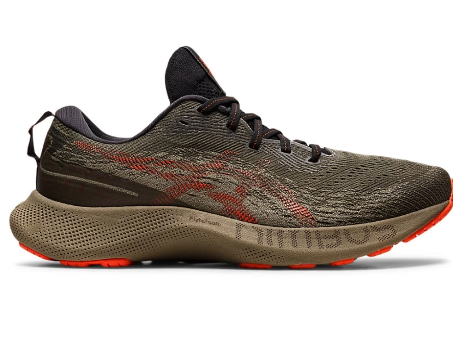 ASICS GEL-NIMBUS LITE 3 Men's Running Shoes - Mantle Green/Cherry Tomato