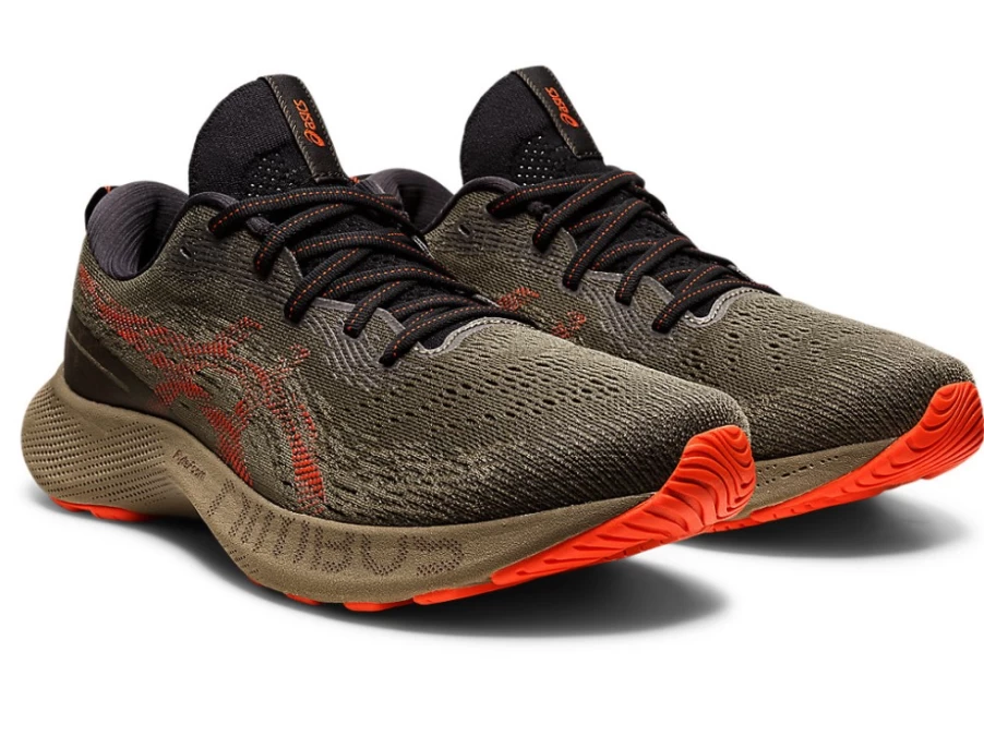 ASICS GEL-NIMBUS LITE 3 Men's Running Shoes - Mantle Green/Cherry Tomato
