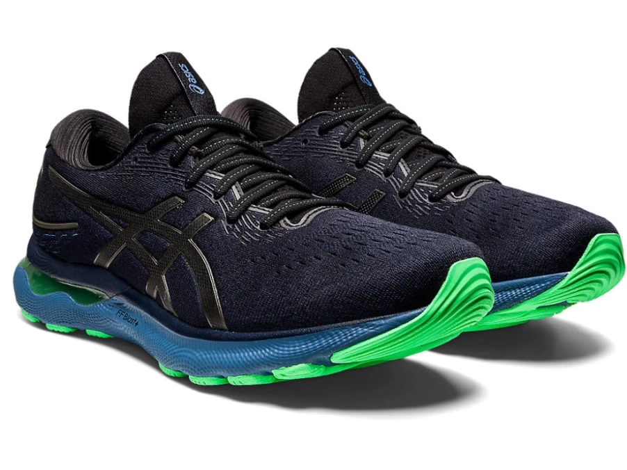 ASICS GEL-NIMBUS 24 Men's Running Shoes - Black/Gunmetal