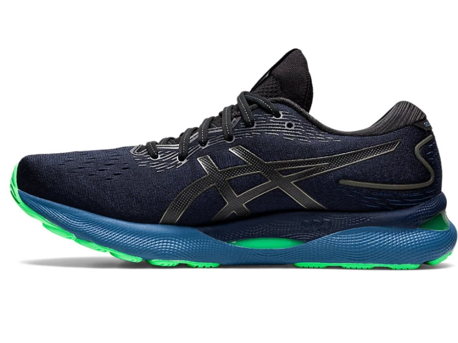 ASICS GEL-NIMBUS 24 Men's Running Shoes - Black/Gunmetal
