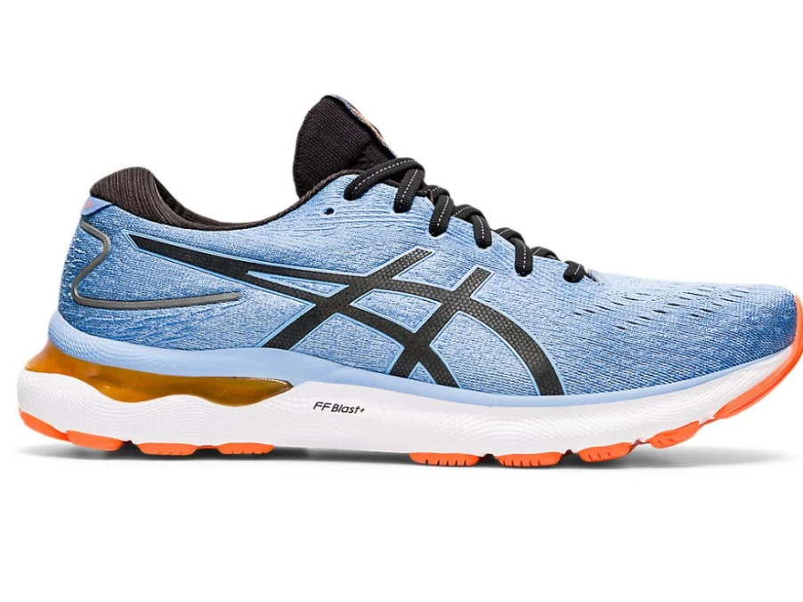 ASICS Men's GEL-NIMBUS 24 Running Shoes - Blue Harmony/Blue Bliss