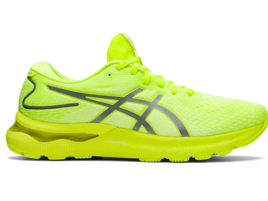 ASICS Men's GEL-NIMBUS 24 Lite-Show Running Shoes in Safety Yellow