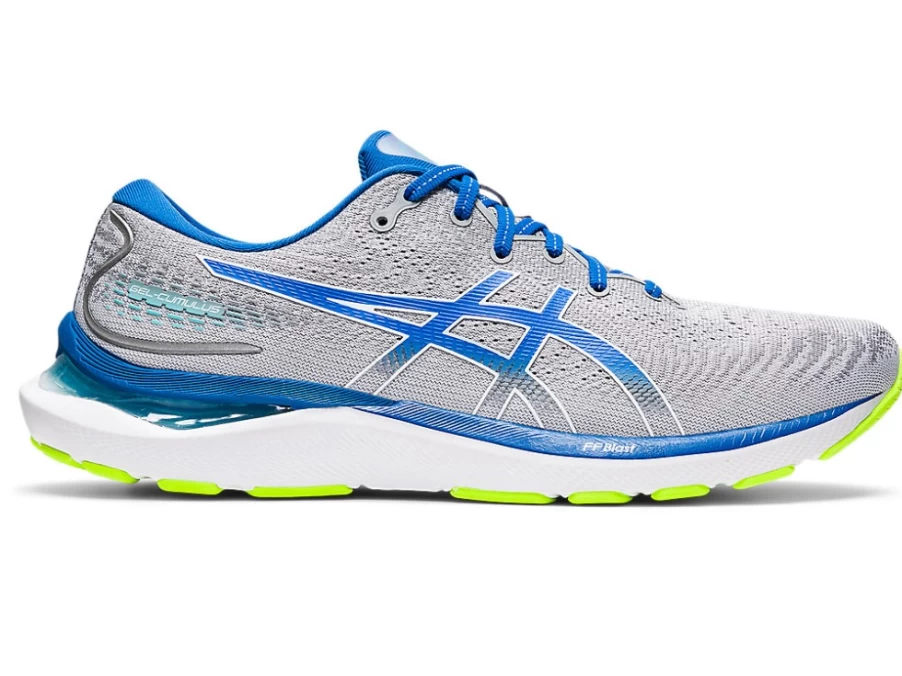 ASICS Men's GEL-CUMULUS 24 WIDE Running Shoes in Sheet Rock/Lake Drive