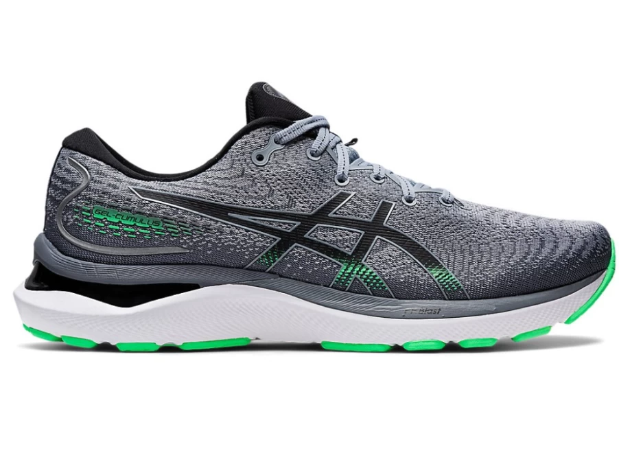 ASICS Men's GEL-Cumulus 24 Running Shoes - Sheet Rock/Black