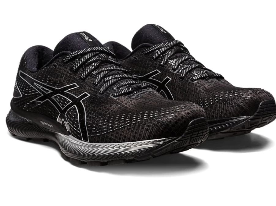 ASICS GEL-SAIUN Men's Running Shoes - Black/Pure Silver