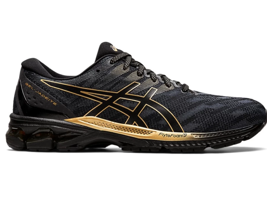ASICS GEL-JADEITE Men's Running Shoes - Black/Pure Gold