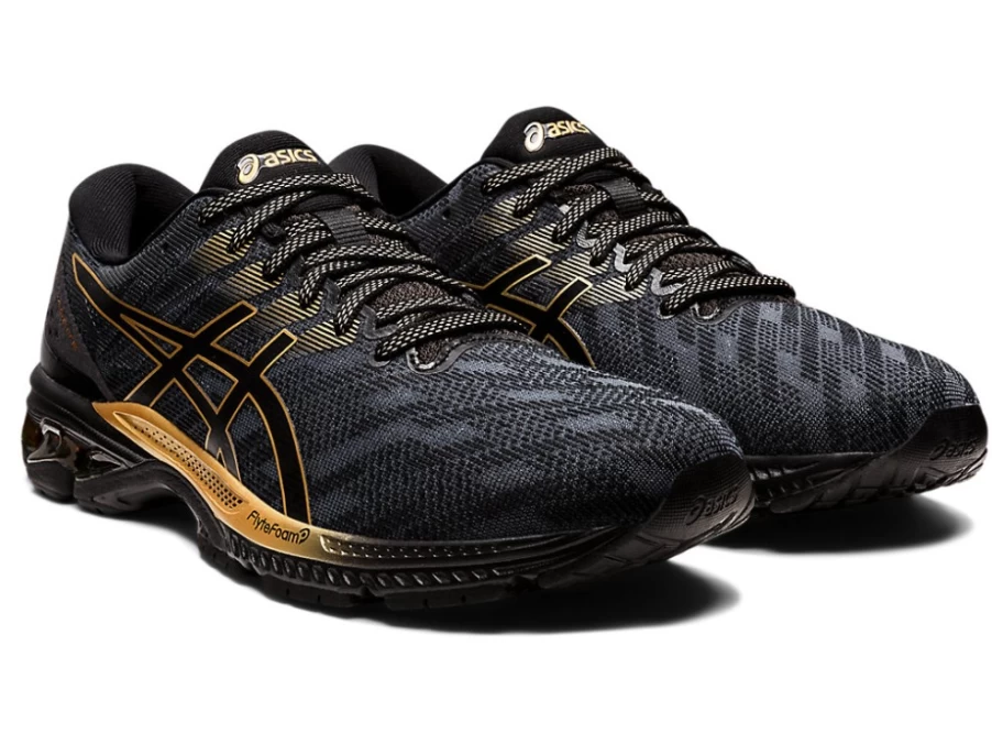 ASICS GEL-JADEITE Men's Running Shoes - Black/Pure Gold