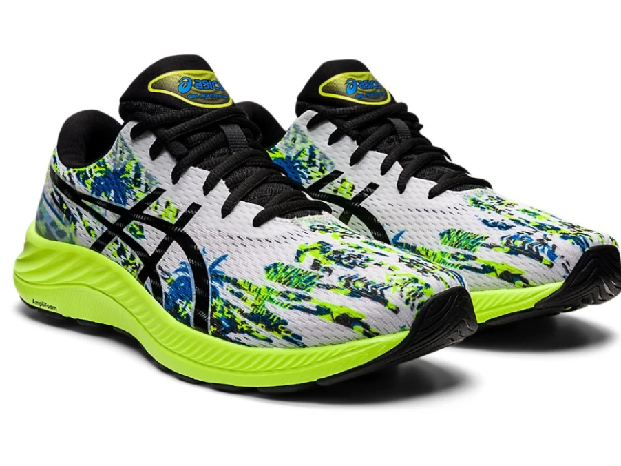 ASICS GEL-EXCITE 9 Men's Running Shoes - White/Black