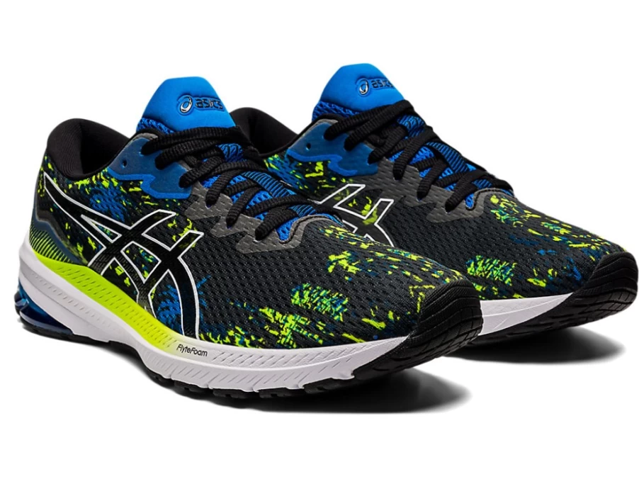 ASICS GT-1000 11 Running Shoes for Men - Black/Electric Blue