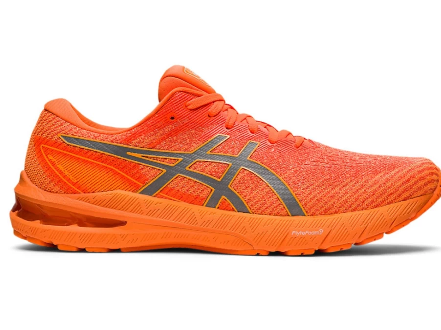 ASICS GT-2000 10 LITE-SHOW Running Shoes for Men in Lite Show/Shocking Orange