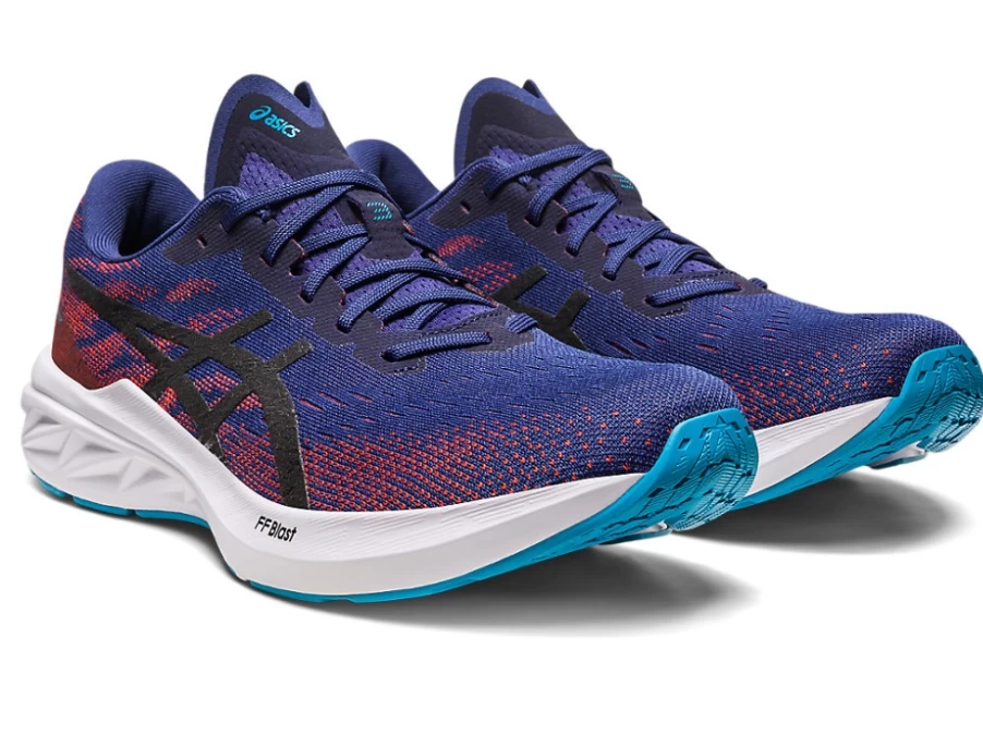 ASICS Men's DYNABLAST 3 Running Shoes - Indigo Blue/Black