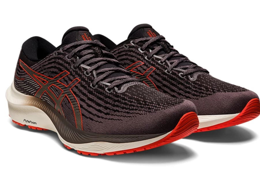 ASICS GEL-KAYANO LITE 3 Men's Running Shoes - Smoke Shadow/Cherry Tomato