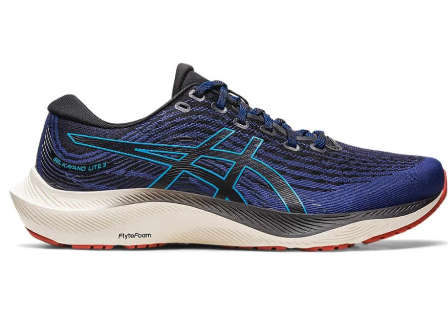 ASICS GEL-KAYANO LITE 3 Men's Running Shoes - Indigo Blue/Black