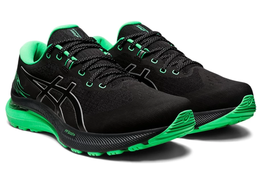 ASICS GEL-KAYANO 29 LITE-SHOW Running Shoes for Men - Black/New Leaf