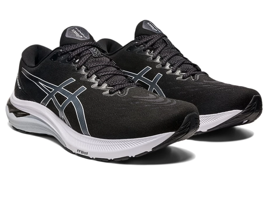ASICS GT-2000 11 WIDE Running Shoes for Men - Black/White