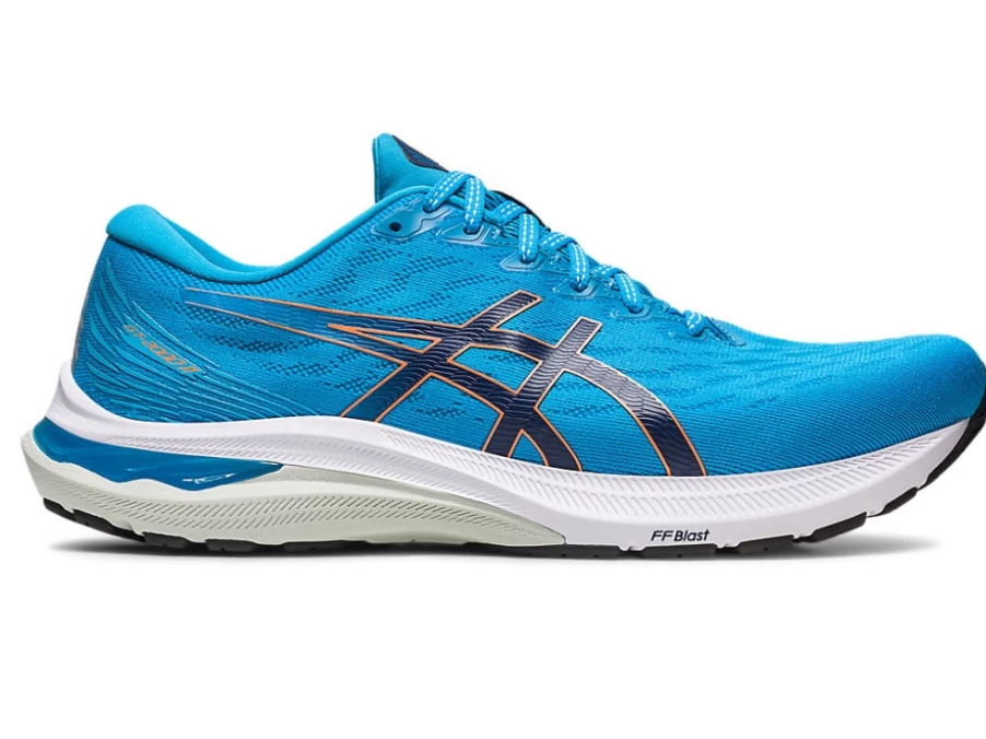 ASICS GT-2000 11 WIDE Running Shoes for Men - Island Blue/Indigo Blue