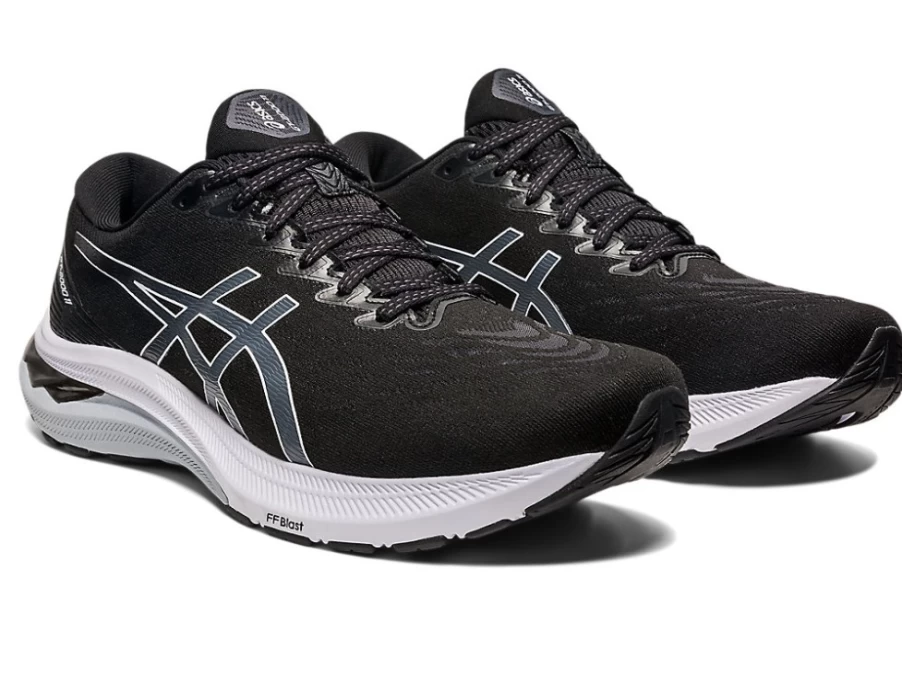 ASICS GT-2000 11 EXTRA WIDE Running Shoes for Men - Black/White