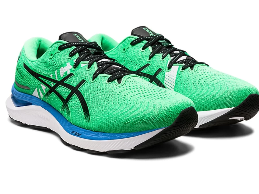 ASICS GEL-CUMULUS 24 EKIDEN Running Shoes for Men - New Leaf/Black