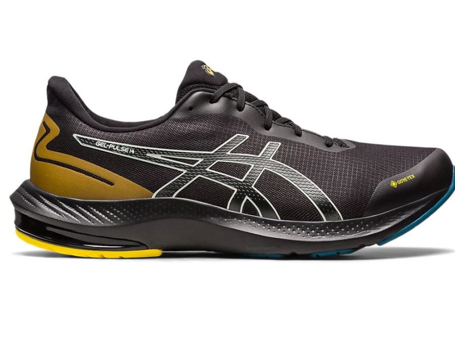 ASICS Men's GEL-PULSE 14 GTX Running Shoes - Black/Whisper Green