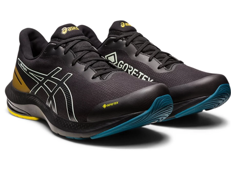 ASICS Men's GEL-PULSE 14 GTX Running Shoes - Black/Whisper Green