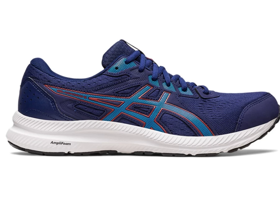 ASICS Men's GEL-CONTEND 8 Running Shoes - Indigo Blue/Island Blue