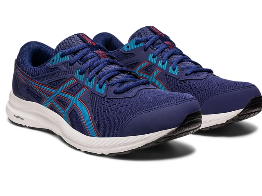 ASICS Men's GEL-CONTEND 8 Running Shoes - Indigo Blue/Island Blue